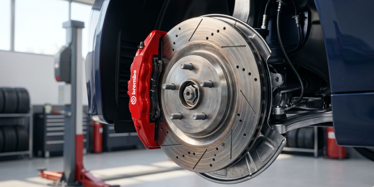 what does the brake look like in a car