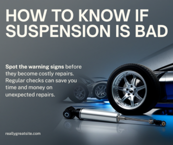 how to know if suspension is bad
