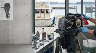 how to winterize a 2 stroke outboard motor