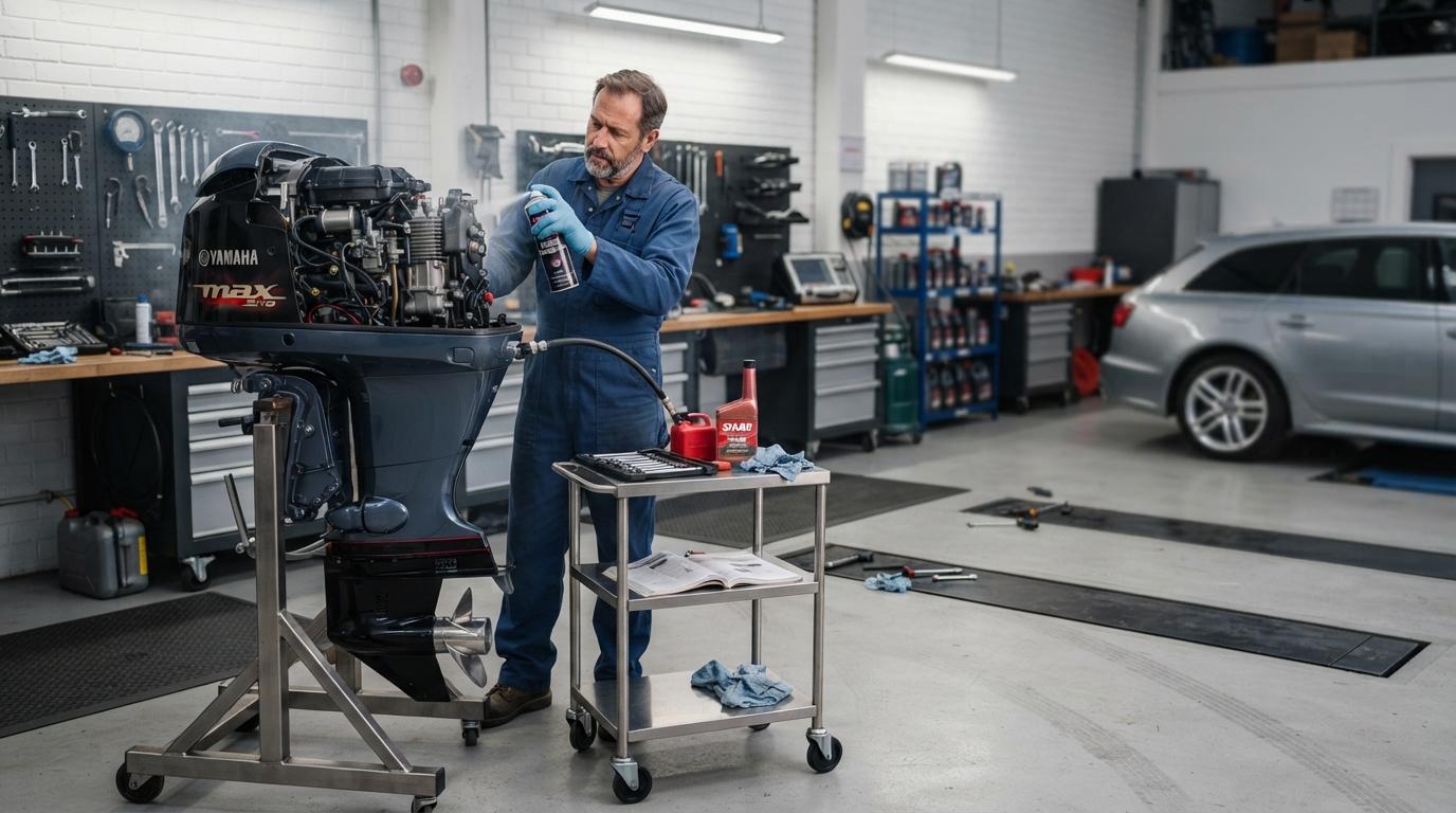 how to winterize a 2 stroke outboard motor