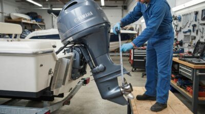 how to measure shaft length on outboard motor