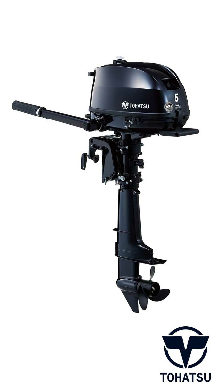 Tohatsu MFS5DS 5 HP Outboard Motor
