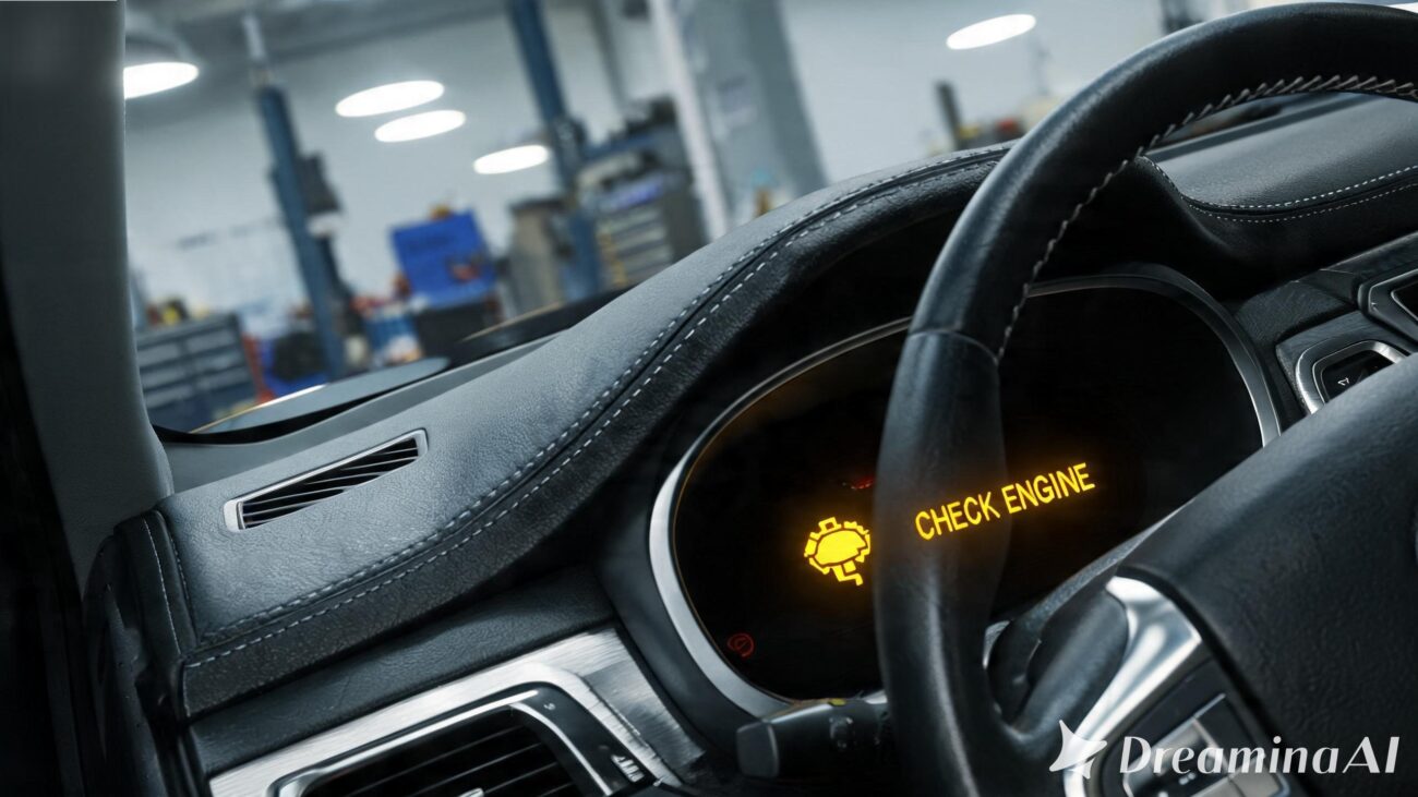 can you drive with engine light on
