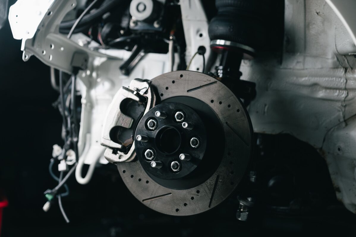 what side is the brake on in a car