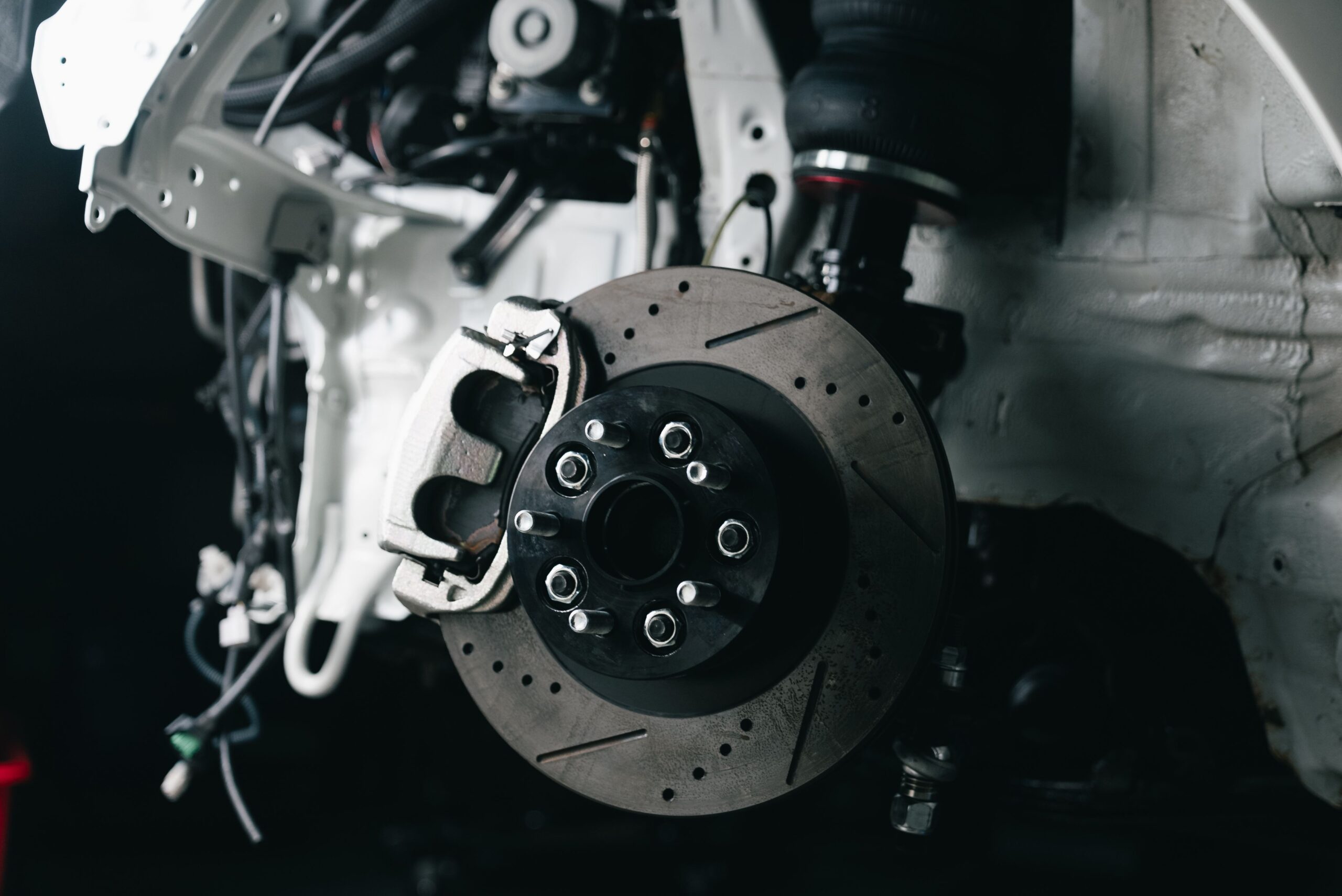 what side is the brake on in a car
