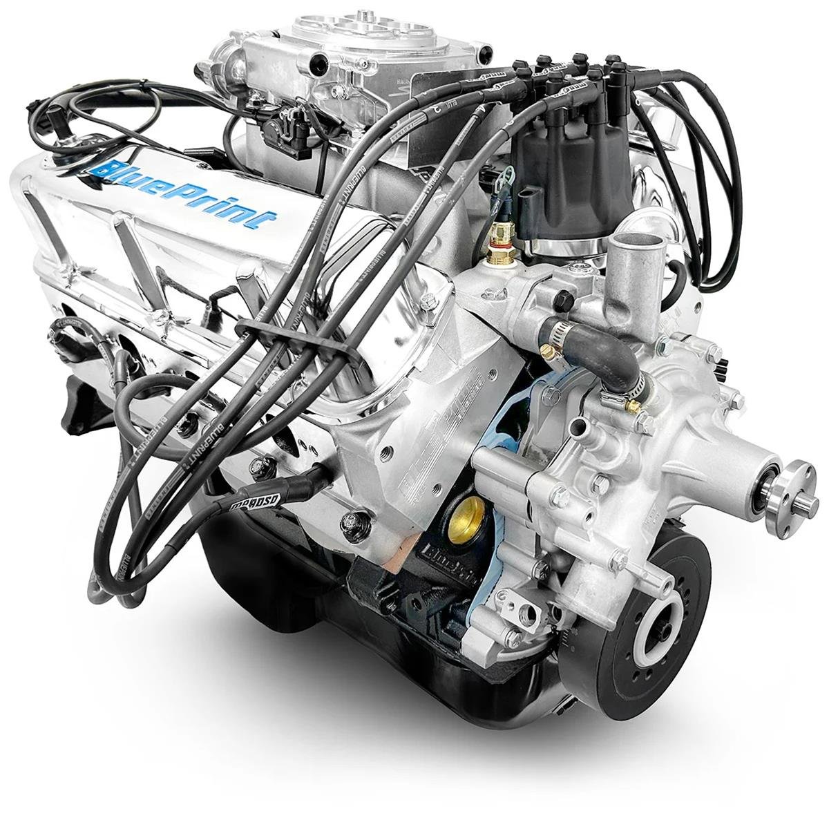 BluePrint Engines Ford 347 C.I.D. 415 HP Dressed Stroker Long Block Crate Engines BP3479RCTFD