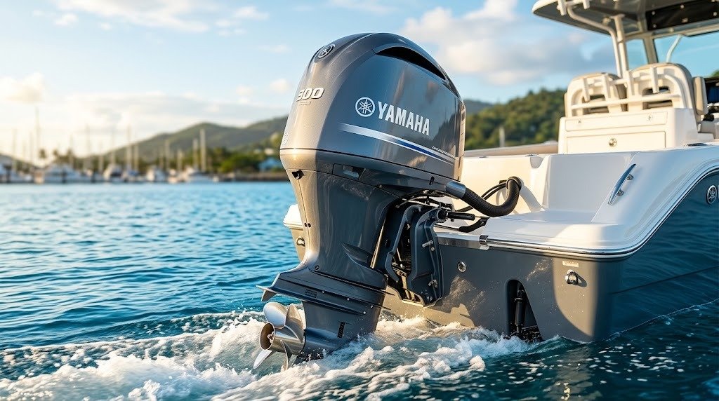 yamaha outboard motor boat engine