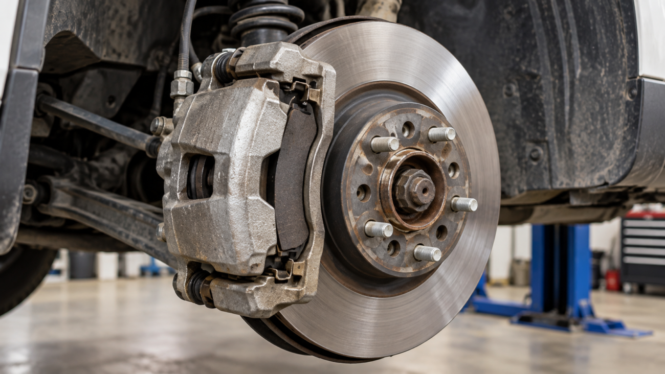 what does the brake look like in a car