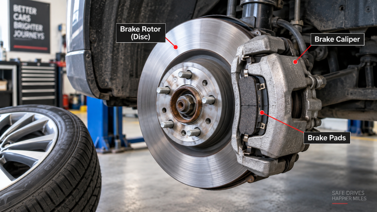 what does the brake look like