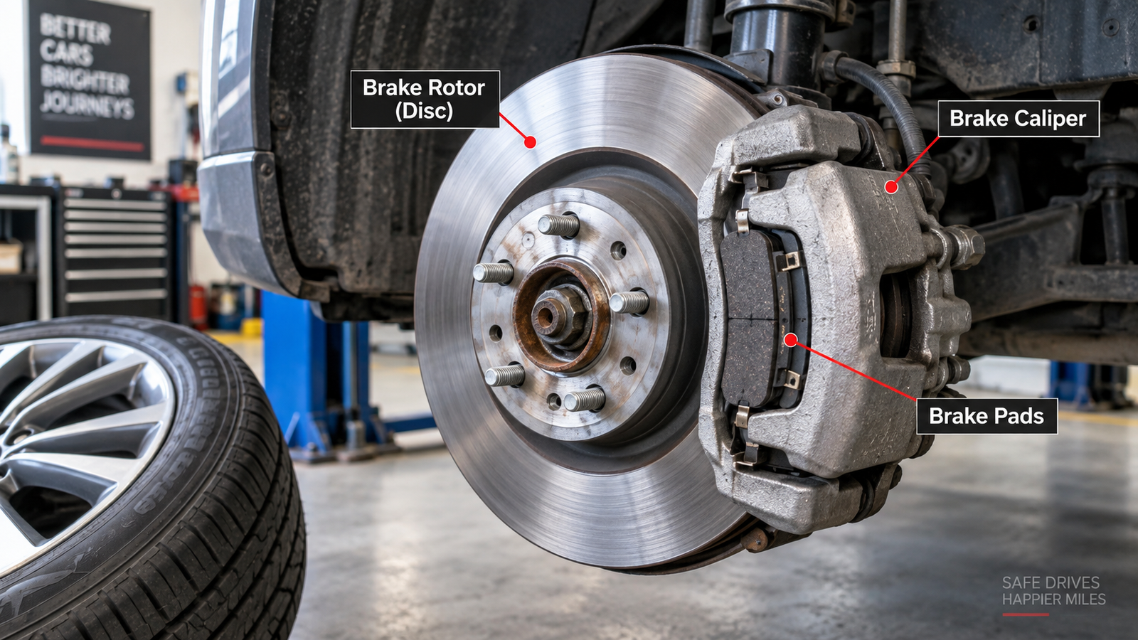 what does the brake look like