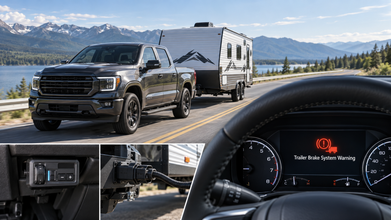 how to turn off trailer brake system warning