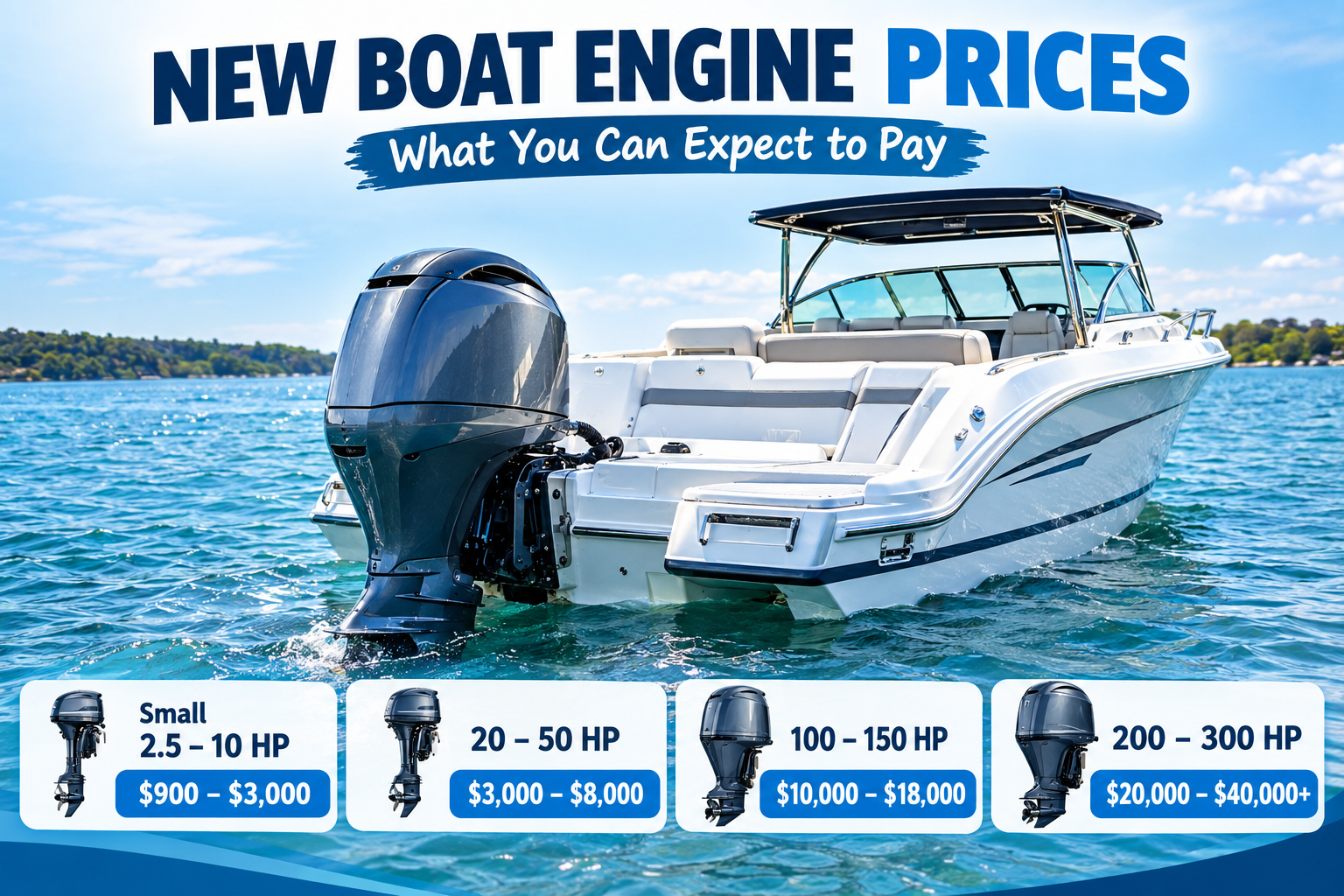 How Much Are Boat Engines price new