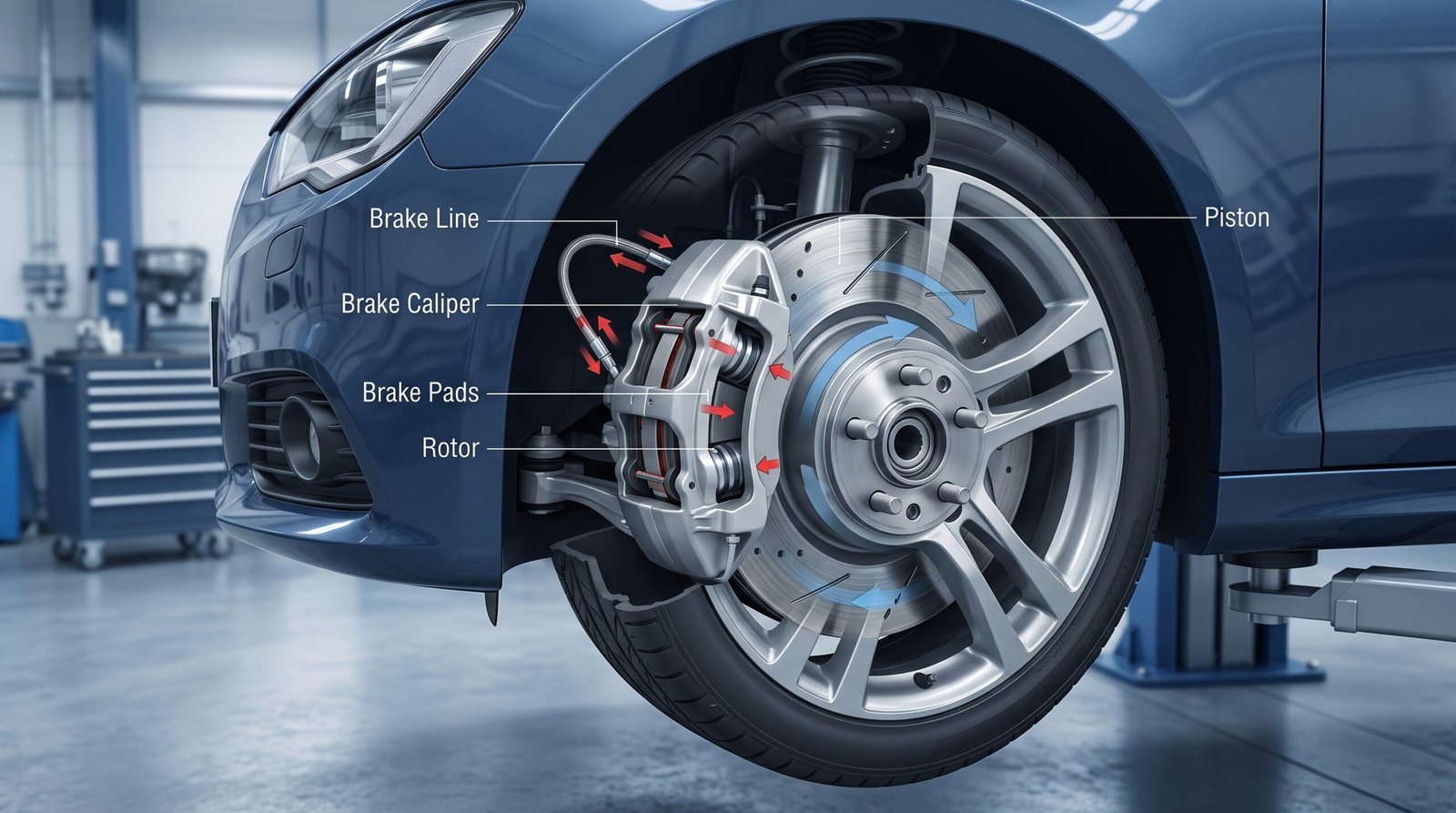 how brakes work on car