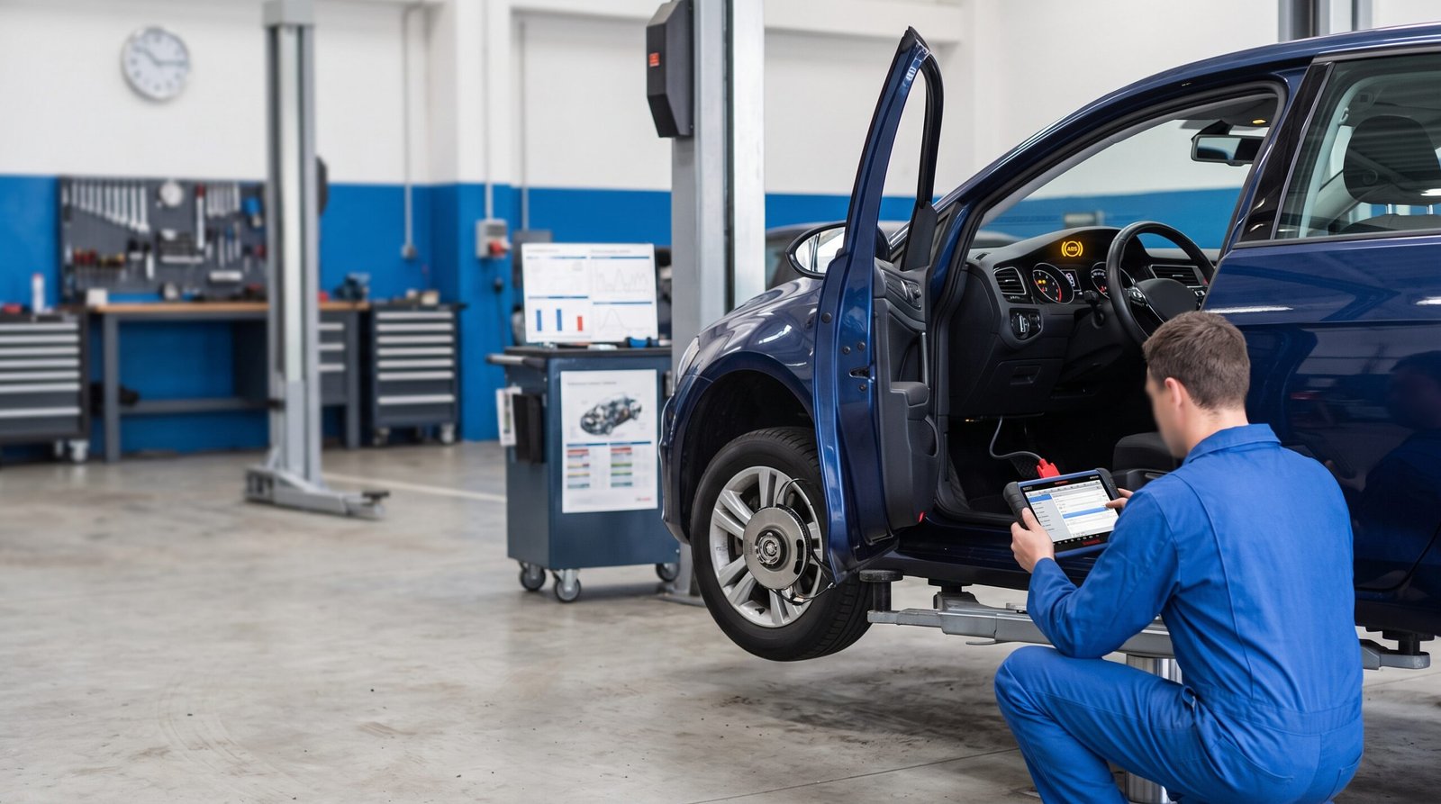 how to reset abs brake system