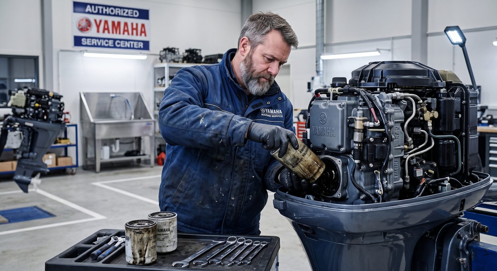 how to winterize a outboard boat engine